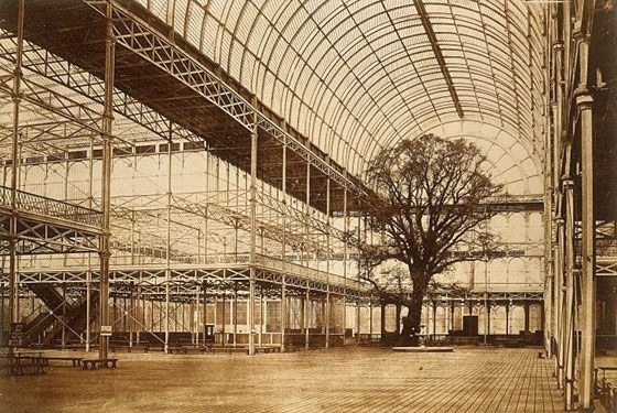 Intral view Crystal Palace